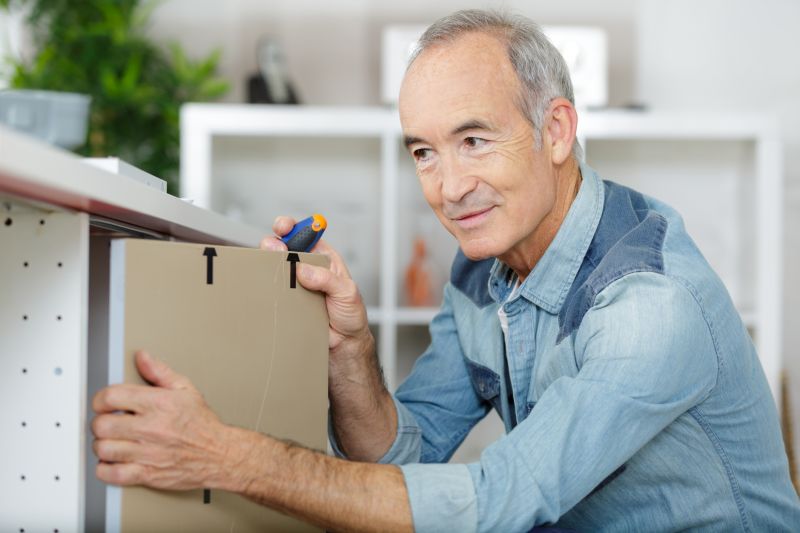 Bookcase Assembly detail